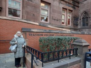 Bernadett Flanagan at the New York venue